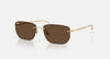 RAYBAN 0RB3768 ARISTA W/ DARK BROWN