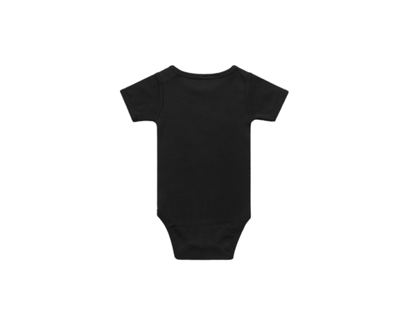WHANGAMATA SURF SHOP INFANT HIBISCUS MINI ME ONE PIECE - BLACK