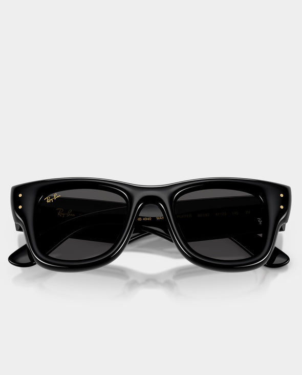 RAYBAN X A$AP ROCKY WAYFARER PUFFER BLACK W/ ULTRA BLACK