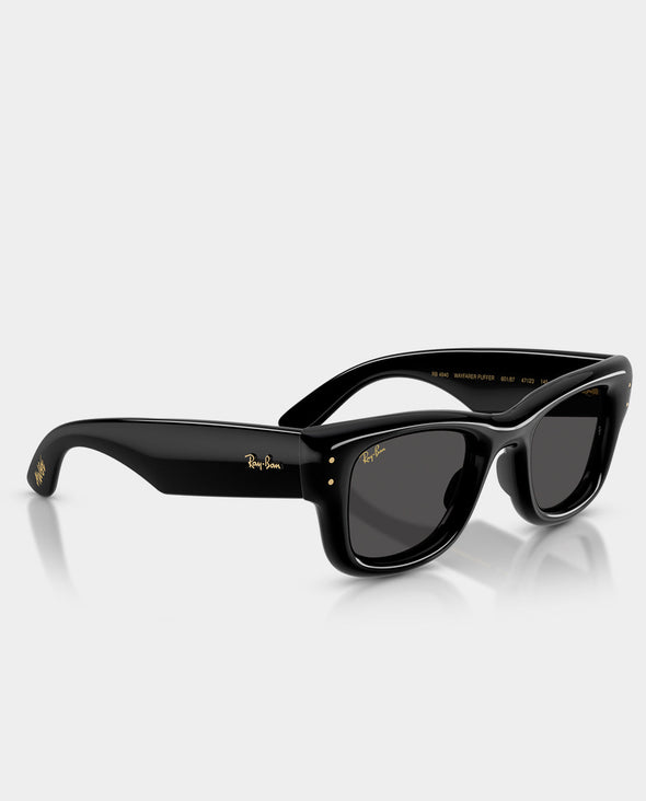 RAYBAN X A$AP ROCKY WAYFARER PUFFER BLACK W/ ULTRA BLACK