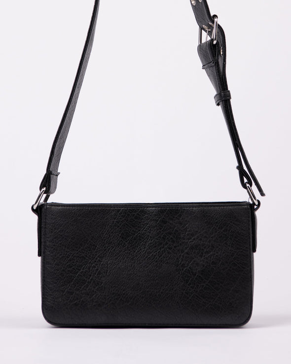 RUSTY DESTINY CROSSBODY BAG - BLACK