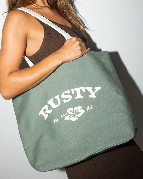 RUSTY ESSENTIAL TOTE BAG - SAG