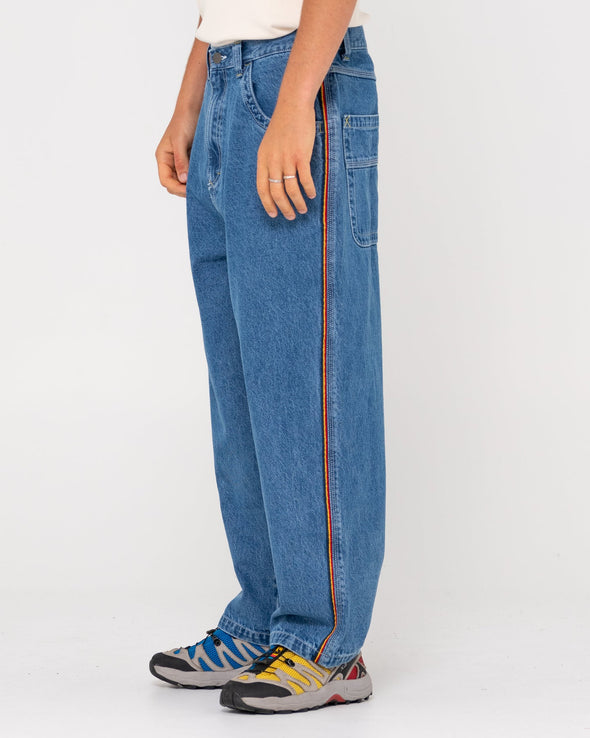 RUSTY FLIP DADDY 2.0 JEAN - MIDDY BLUE