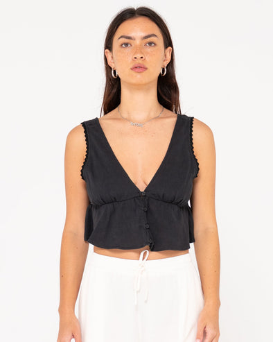 RUSTY COCO TOP - BLACK