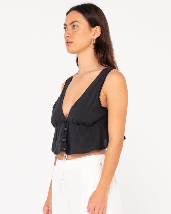 RUSTY COCO TOP - BLACK