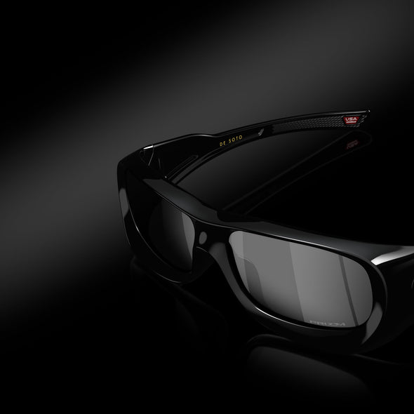OAKLEY DE SOTO POLISHED BLACK W/ PRIZM BLACK
