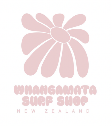 WHANGAMATA SURF SHOP FLOWER STICKER