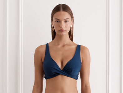 AQUA BLU TAHLIA TOP W/ COURTNEY CROSS FRONT PANT - NAPOLEON