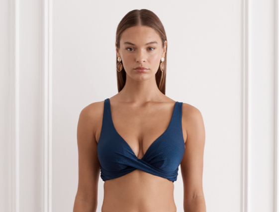 AQUA BLU TAHLIA TOP W/ COURTNEY CROSS FRONT PANT - NAPOLEON