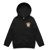 WHANGAMATA SURF SHOP BOYS SURF DOG HOOD - BLACK