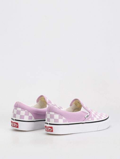 VANS CLASSIC SLIP ON COLOUR THEORY CHECKERBOARD - LUPINE