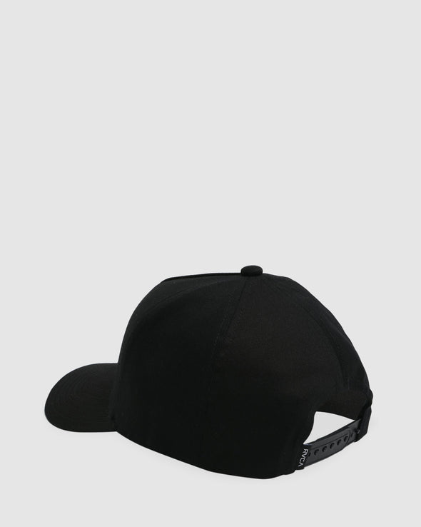 RVCA VA CASHOLA PINCHED SNAPBACK - RVCA BLACK