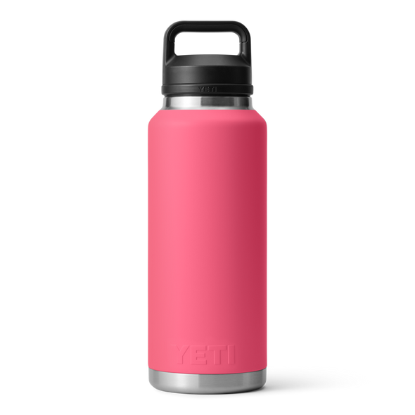 YETI RAMBLER 46OZ (1.4L) BOTTLE W/ CHUG CAP - TROPICAL PINK