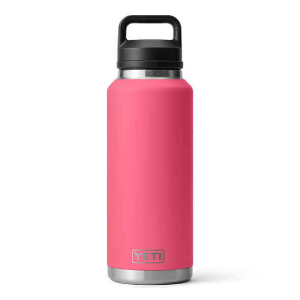 YETI RAMBLER 46OZ BOTTLE W/ CHUG CAP - TROPICAL PINK