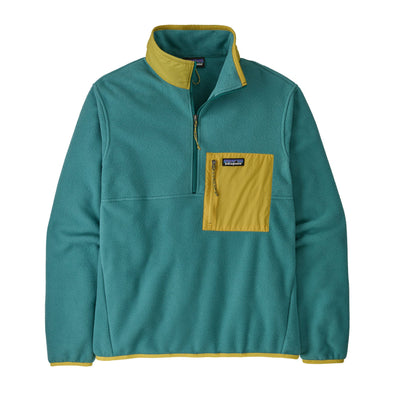 PATAGONIA M'S MICRODINI 1/2 ZIP P/O - WETLAND BLUE