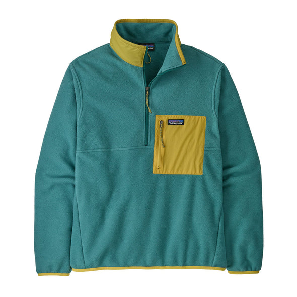PATAGONIA M'S MICRODINI 1/2 ZIP P/O - WETLAND BLUE
