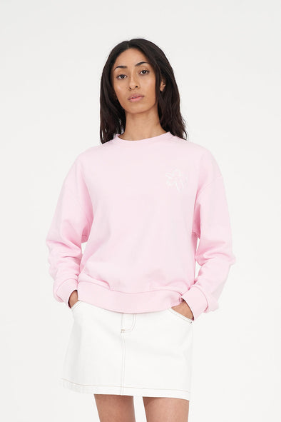 HUFFER SLOUCH CREW 350/DAISY CHAIN - PRIMROSE
