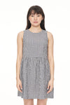 HUFFER CATALINA JAY DRESS - BLACK/IVORY