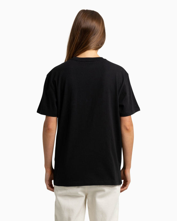 HURLEY ORGANIC SUNSHINE TEE - BLACK