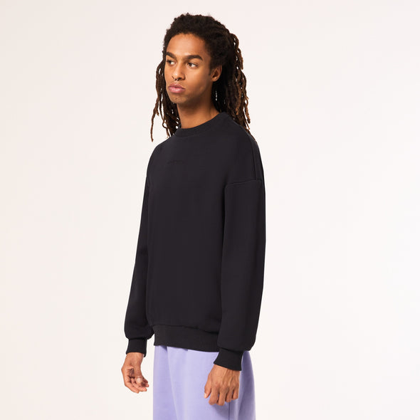OAKLEY SOHO CREW NECK SWEATSHIRT - BLACKOUT
