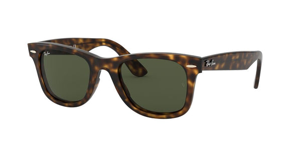 RAYBAN WAYFARER LIGHT HAVANA W/ G-15 GREEN