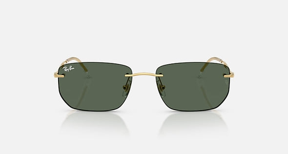 RAYBAN 0RB3768 ARISTA W/ DARK GREEN