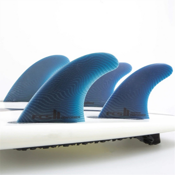 FCS || PERFORMER NEO GLASS TRI-QUAD FIN SET - PACIFIC