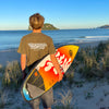 WHANGAMATA SURF SHOP BUBBLE LOGO TEE - ARMY