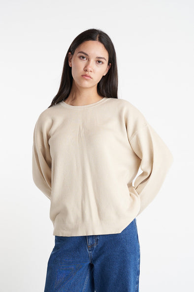 HUFFER NEVE CREW - BIRCH MARLE