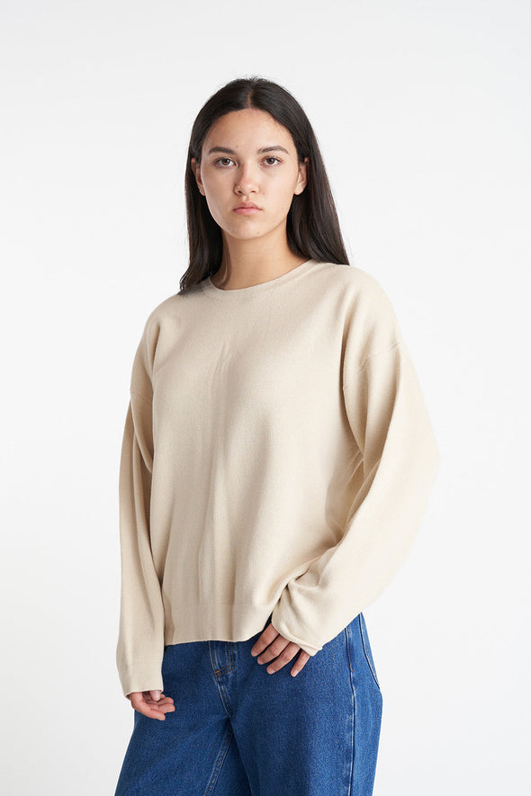 HUFFER NEVE CREW - BIRCH MARLE