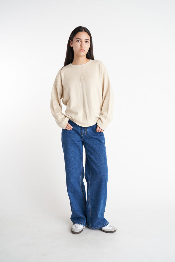 HUFFER NEVE CREW - BIRCH MARLE