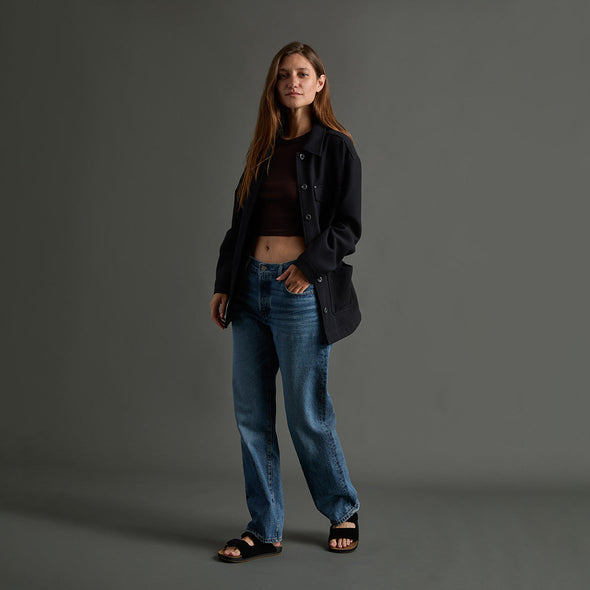 REEF WOMENS OJAI TWO BAR - BLACK/TAN
