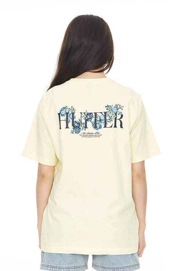 HUFFER RELAX TEE 220/GARDEN PARTY - LIMONCELLO