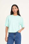 HUFFER BOXY CROP TEE 220/SCOPE - JELLY