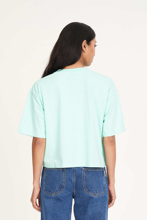 HUFFER BOXY CROP TEE 220/SCOPE - JELLY