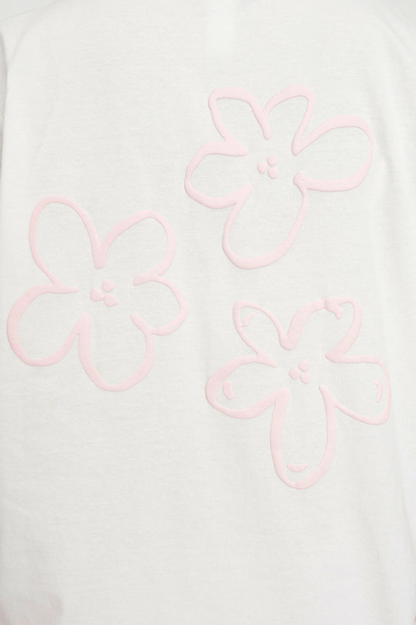HUFFER CLASSIC TEE 170/DAISY CHAIN - CHALK
