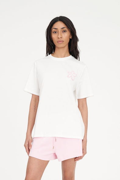 HUFFER CLASSIC TEE 170/DAISY CHAIN - CHALK