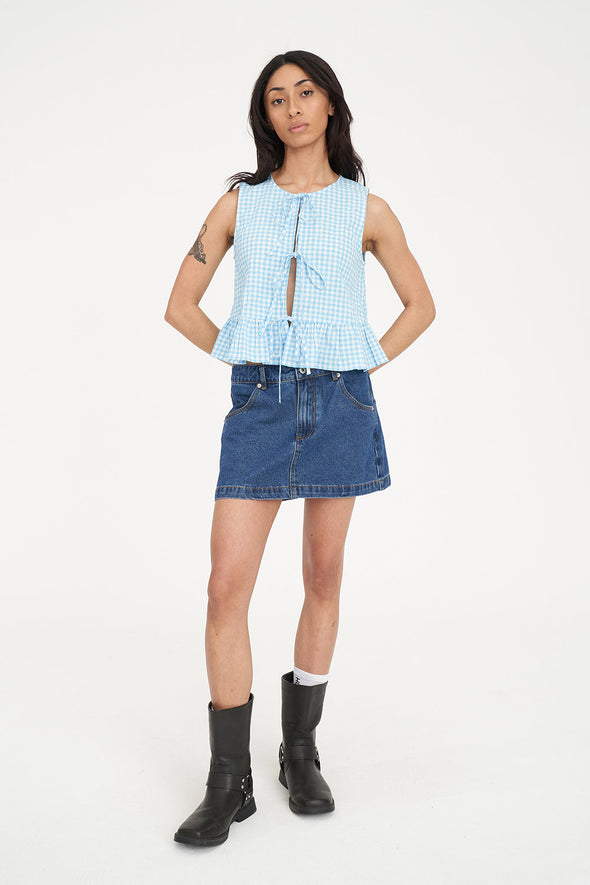 HUFFER CATALINA BOW TOP - BLUE/CHALK