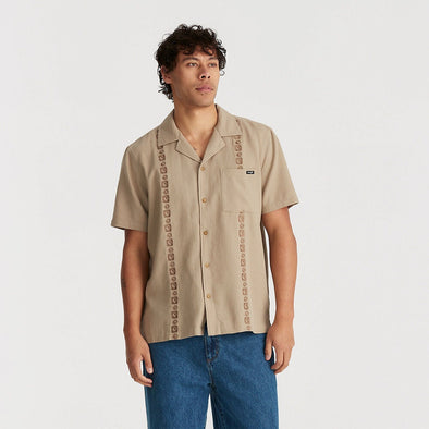 WRANGLER RESORT WAFFLE SHIRT - YINYANG SAND