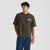 WRANGLER SNAKE STACK BOXCAR TEE - DARK SLATE