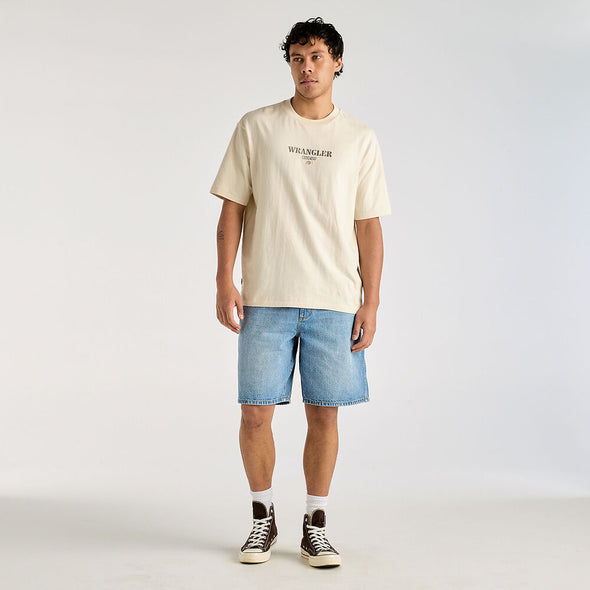 WRANGLER STEEZY SHORT - ACOUSTIC BLUE