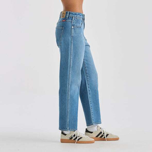 WRANGLER HI CLAUDIA CROP - LIVE BLUE