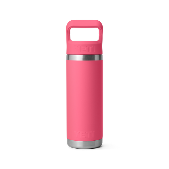 YETI RAMBLER 18OZ (532ML) STRAW BOTTLE - TROPICAL PINK