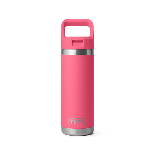 YETI RAMBLER 18OZ (532ML) STRAW BOTTLE - TROPICAL PINK