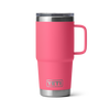 YETI RAMBLER R20 TRAVEL MUG - TROPICAL PINK