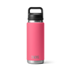 YETI RAMBLER 26OZ BOTTLE W/ CHUG CAP - TROPICAL PINK