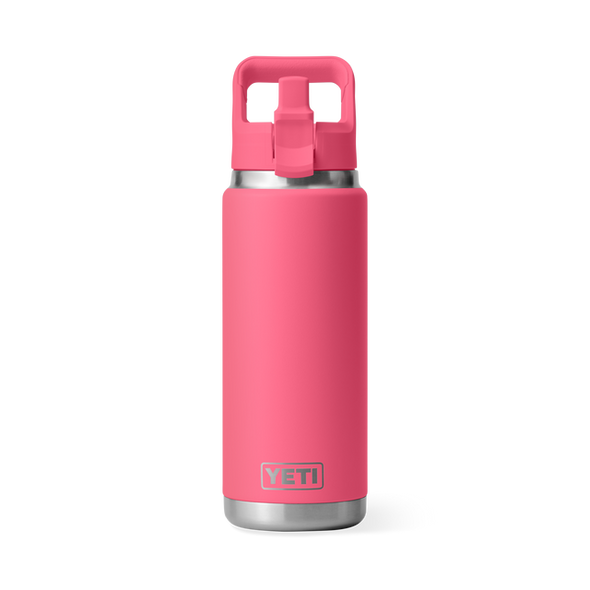YETI RAMBLER 26OZ (760ML) W/ STRAW BOTTLE - TROPICAL PINK