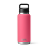 YETI RAMBLER 36OZ BOTTLE W/ CHUG CAP - TROPICAL PINK