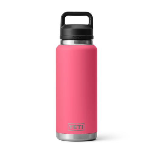 YETI RAMBLER 36OZ BOTTLE W/ CHUG CAP - TROPICAL PINK