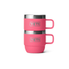 YETI RAMBLER 6OZ MUG 2 PACK - TROPICAL PINK